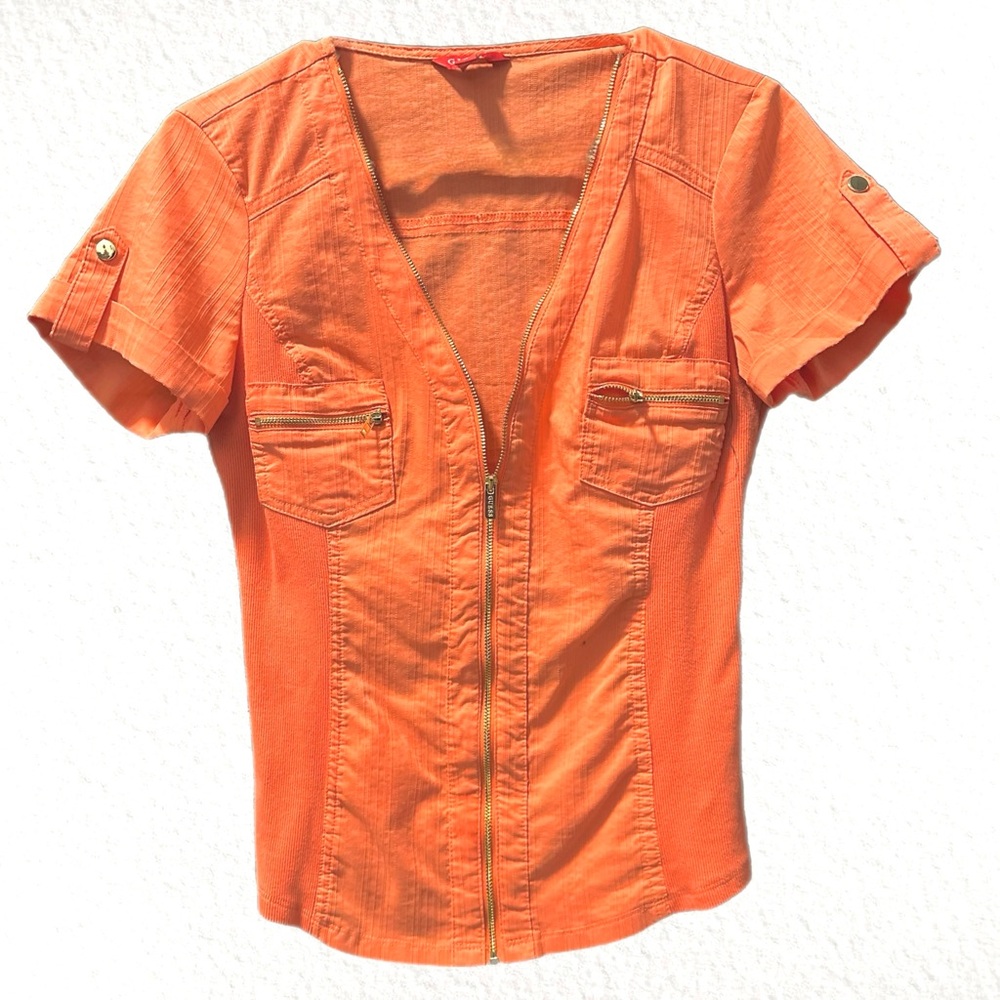 Guess | Raya Zip-Up Top | Size M